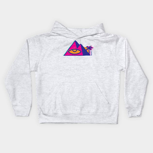 Illuminati Kids Hoodie by senyasinitsa